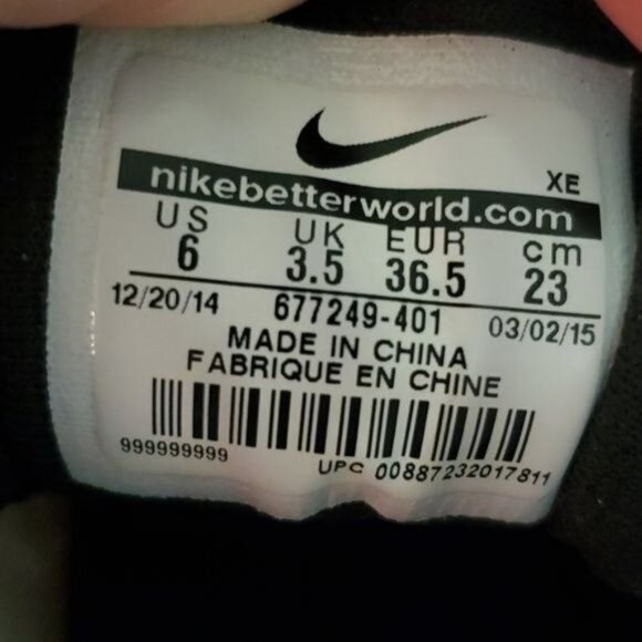 Nike Zoom Vomero 9 Sneakers Tennis Shoes Running Athletic NAVY WOMEN'S WOMAN'S 6 - Picture 11 of 16